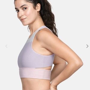 NWT Outdoor Voices Tri-Tone Slashback Crop Size XS